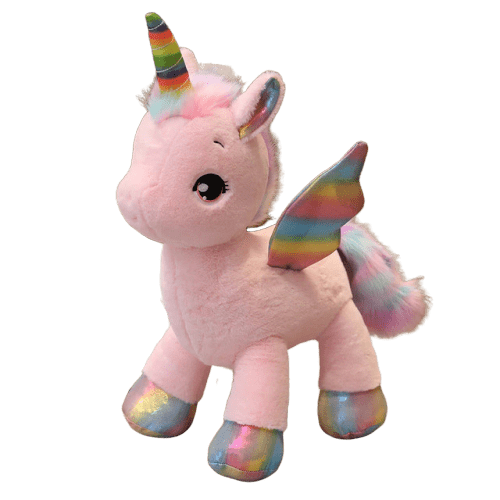 Rosa Einhorn Plüsch